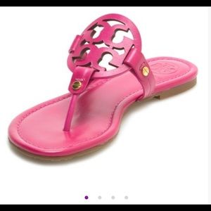 Tory Burch, rare color magenta sandal